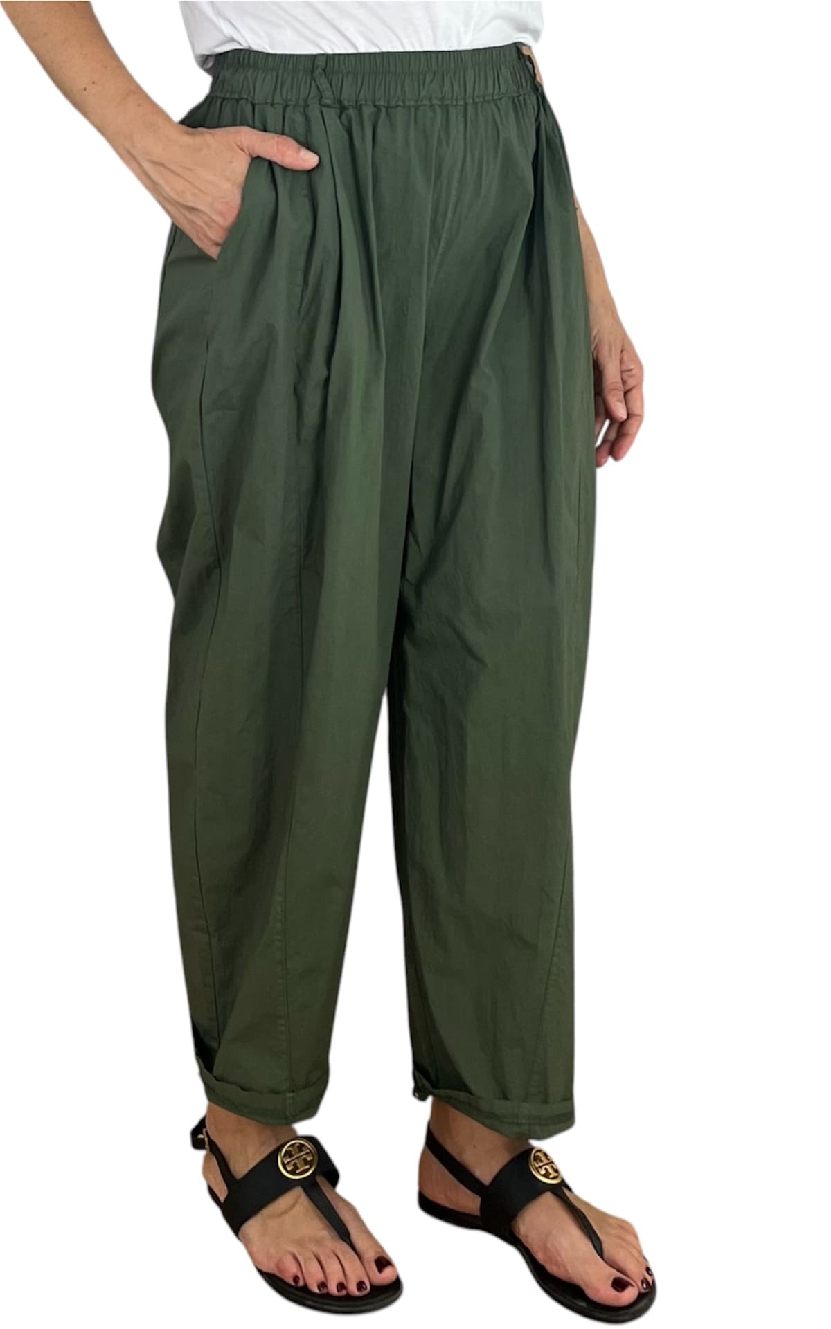 Off-On- Pantalone vela - Verde