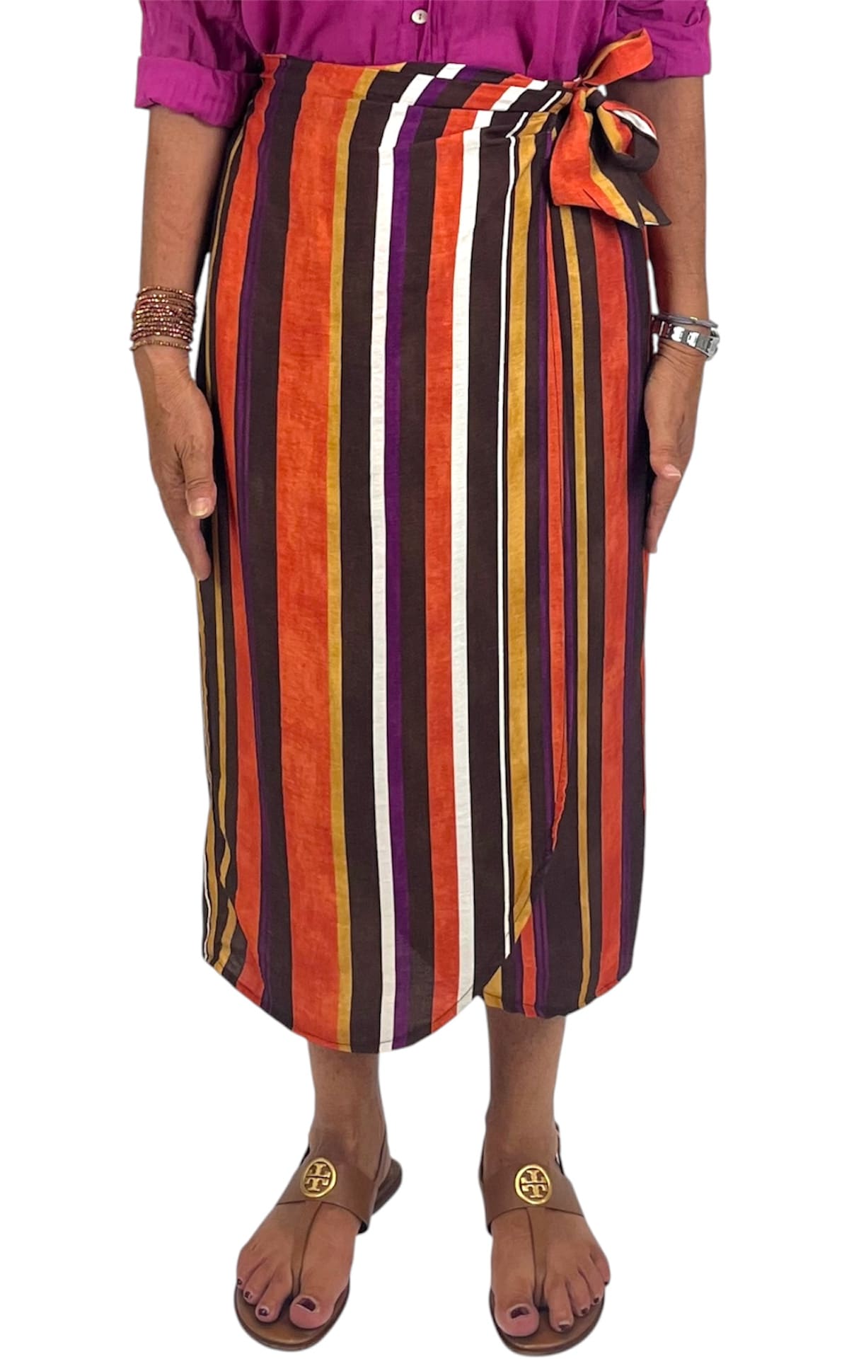 Off-On - Gonna pareo corta - multicolor