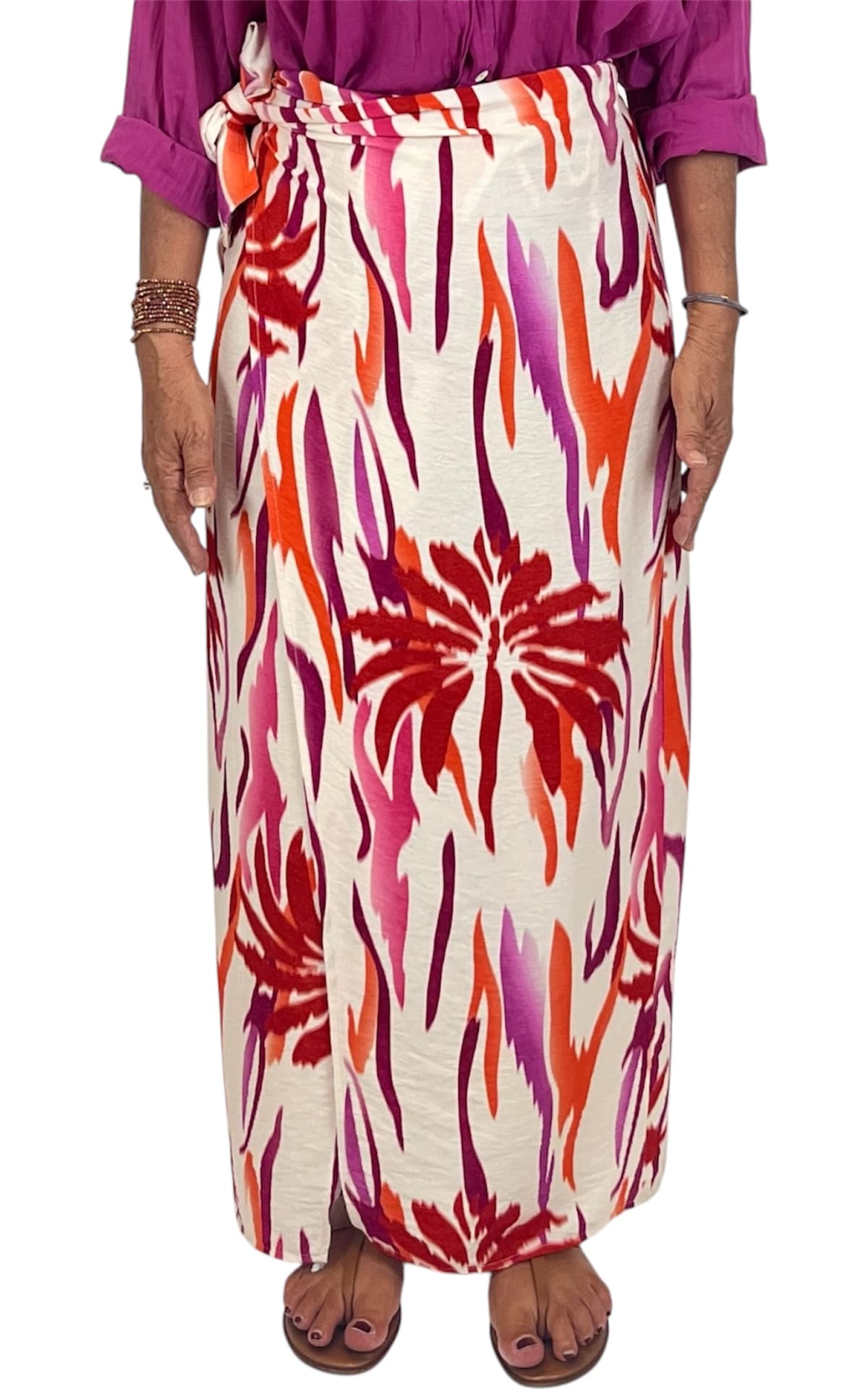 Off-On - Gonna pareo lunga - Magenta
