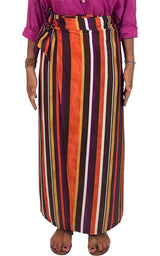 Off-On - Gonna pareo lunga - Multicolor