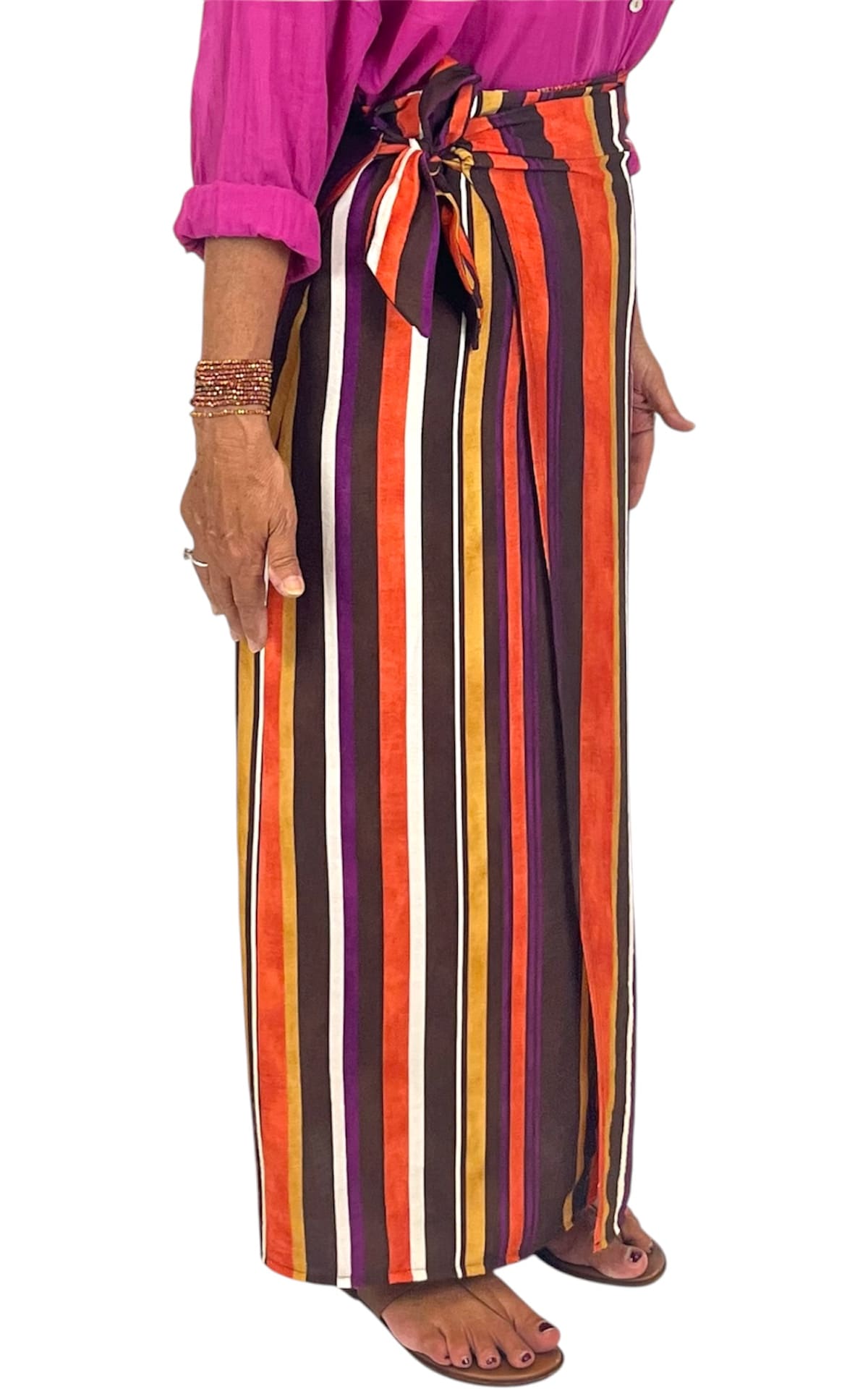 Off-On - Gonna pareo lunga - Multicolor