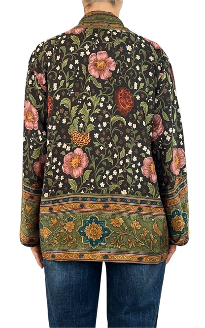 Wu'Side - Giacca Kimono - Rosa/Marrone