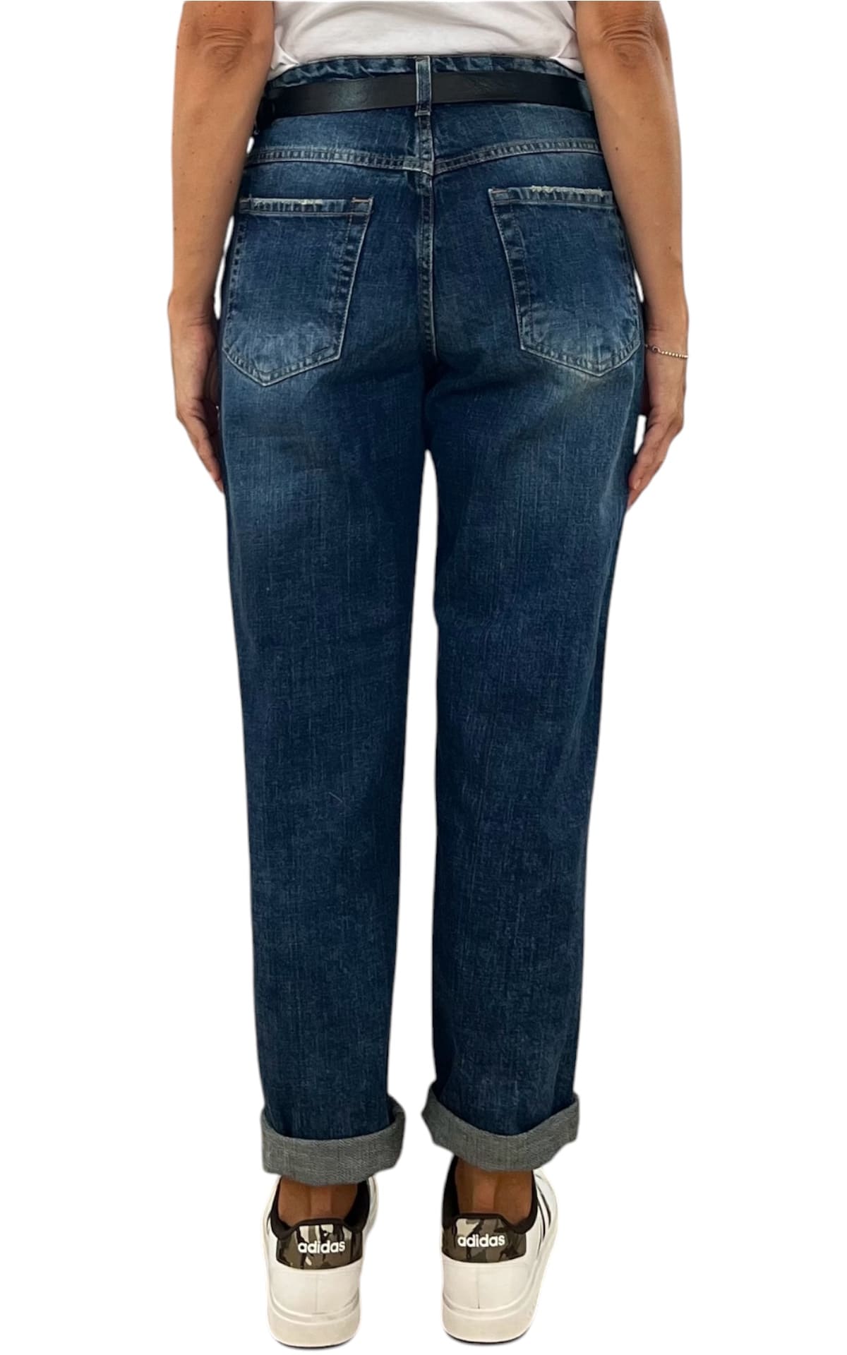 Initial - Jeans boyfriend JAMES - Denim
