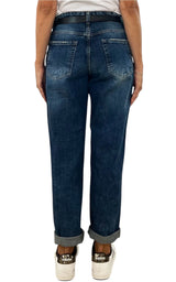 Initial - Jeans boyfriend JAMES - Denim
