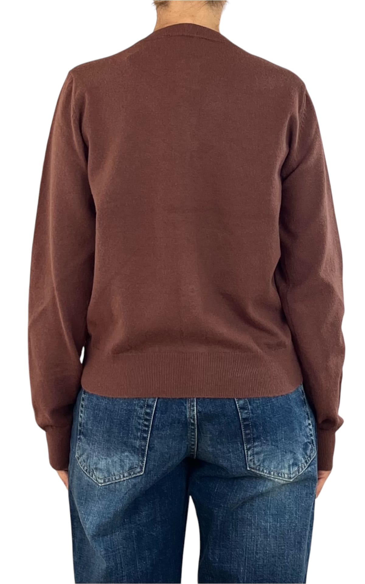 Compañia Fantastica - Cardigan bottoni floreali - Moro