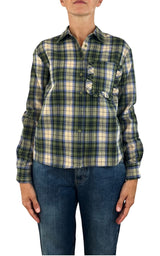 Compañia Fantastica - Camicia a quadri - Verde