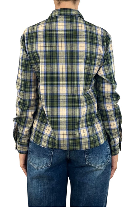 Compañia Fantastica - Camicia a quadri - Verde