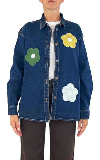Compañia Fantastica - Giacca camicia jeans - Denim