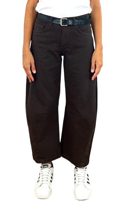 Off-On - Pantalone baloon - Moro