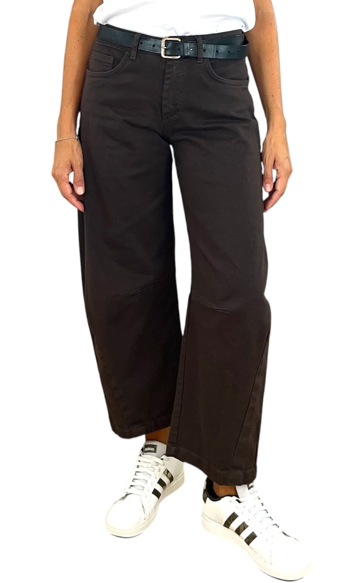 Off-On - Pantalone baloon - Moro