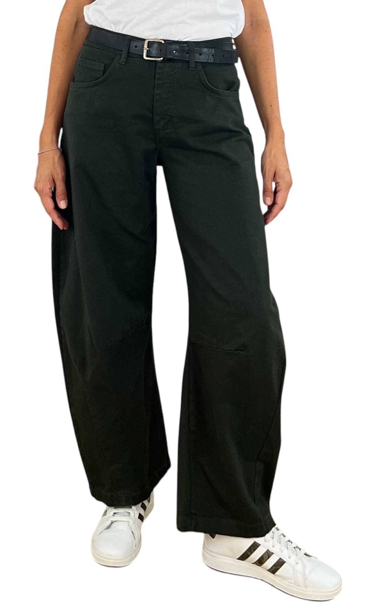 Off-On - Pantalone baloon - Verde