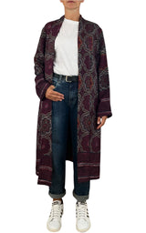 Wu'Side - Kimono lungo - Fico