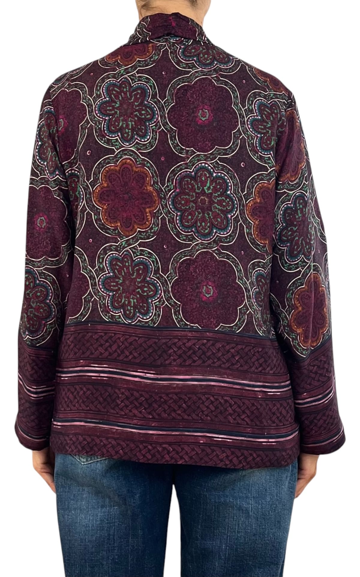 Wu'Side - Giacca Kimono - Fico