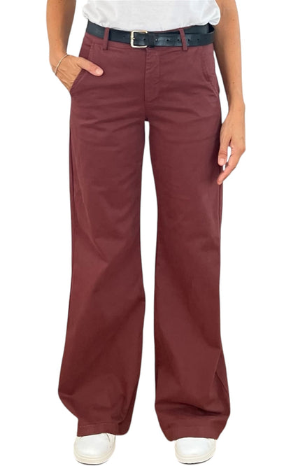 Off-On - Pantalone palazzo BETTY - Fico