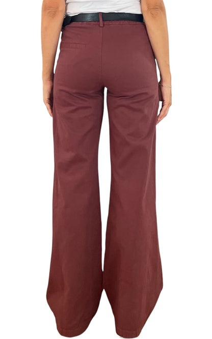 Off-On - Pantalone palazzo BETTY - Fico