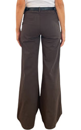 Off-On - Pantalone palazzo BETTY - Moro