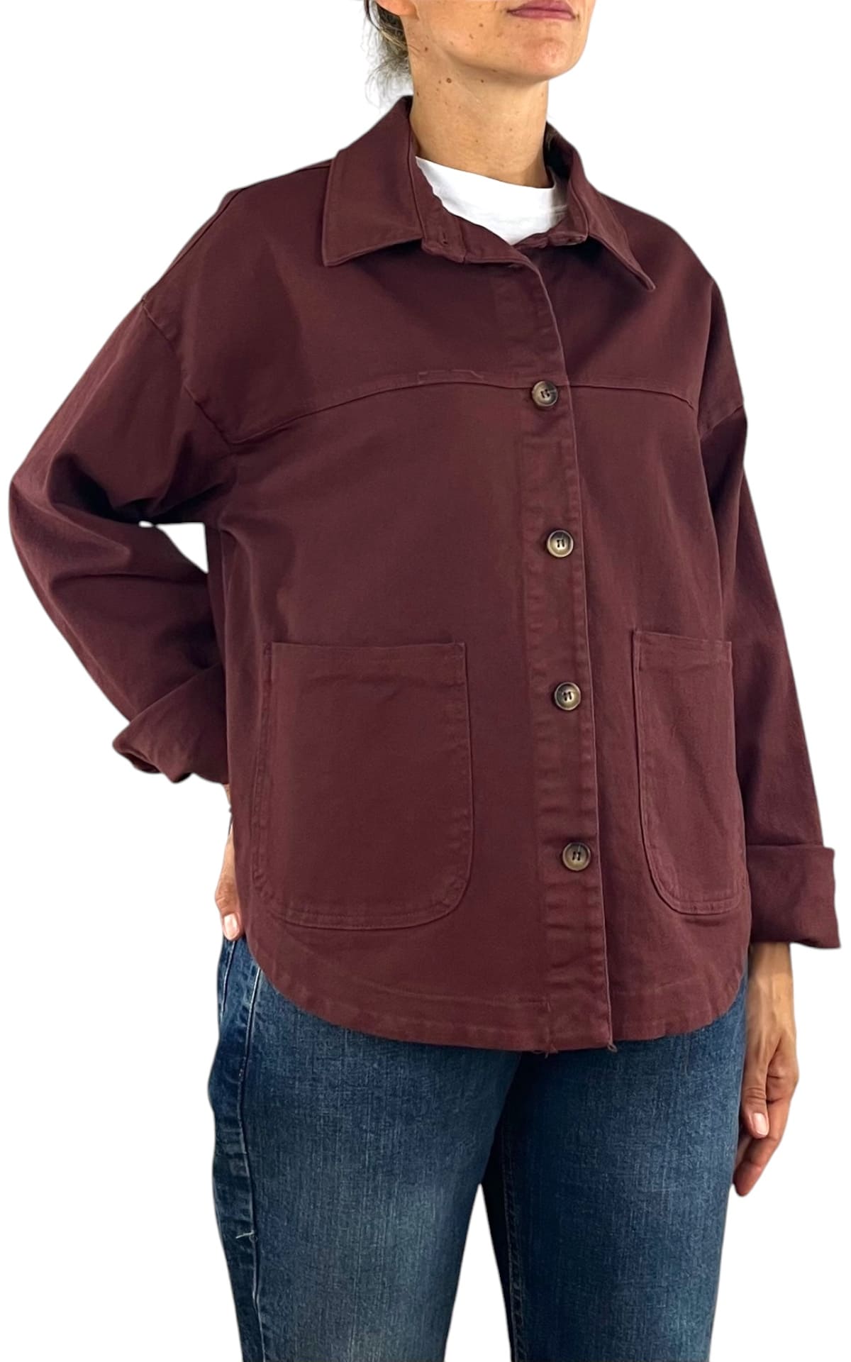 Off-On - Giacca canvas - Fico