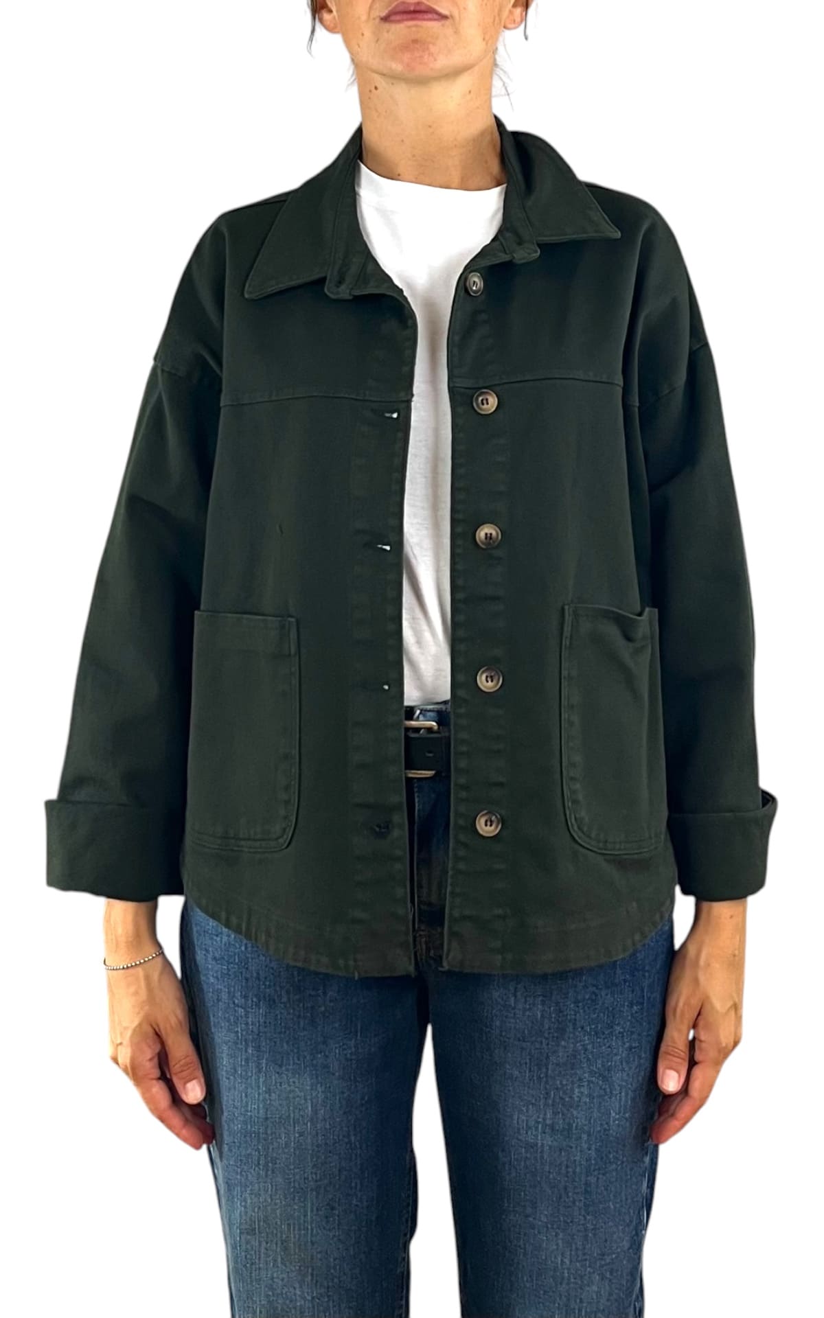 Off-On - Giacca canvas - Verde