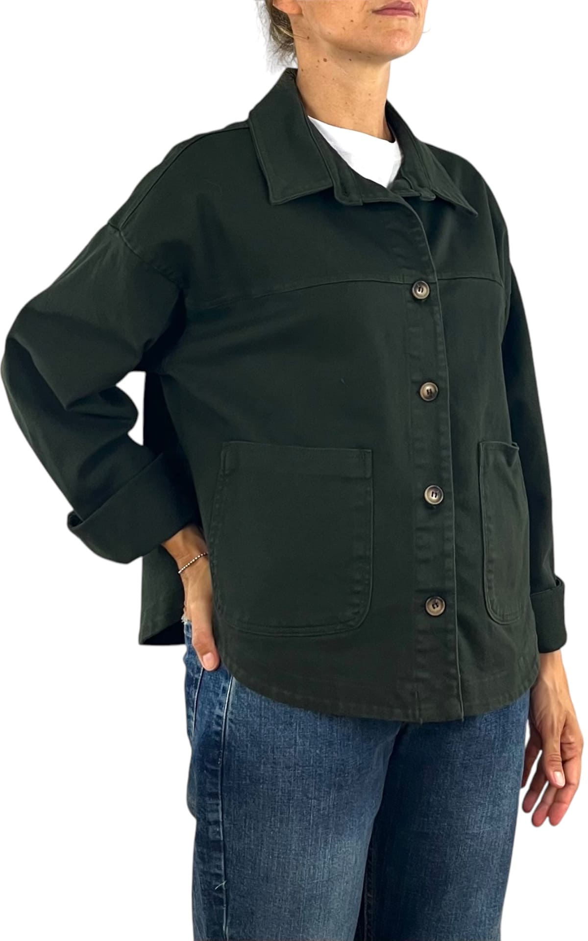 Off-On - Giacca canvas - Verde