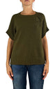 Initial - Gilet fiore - Verde