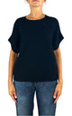 Initial - Gilet fiore - Nero