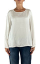 Off-On - Blusa girocollo - Burro