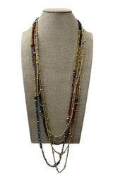 Susan Di - Collana multifilo - Multicolor