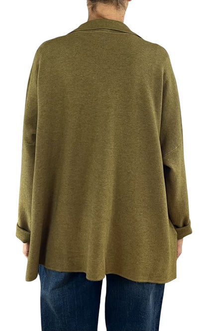 Initial - Giacca camicia over - Olio