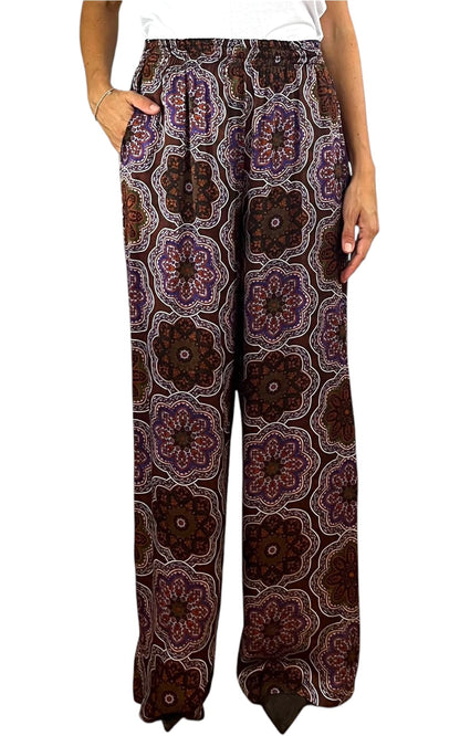 Off-On - Pantalone fantasia ANOUK - Vino