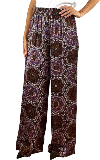Off-On - Pantalone fantasia ANOUK - Vino
