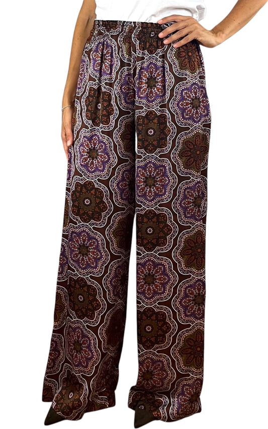 Off-On - Pantalone fantasia ANOUK - Vino