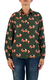 Compañia Fantastica - Camicia volpe - Verde