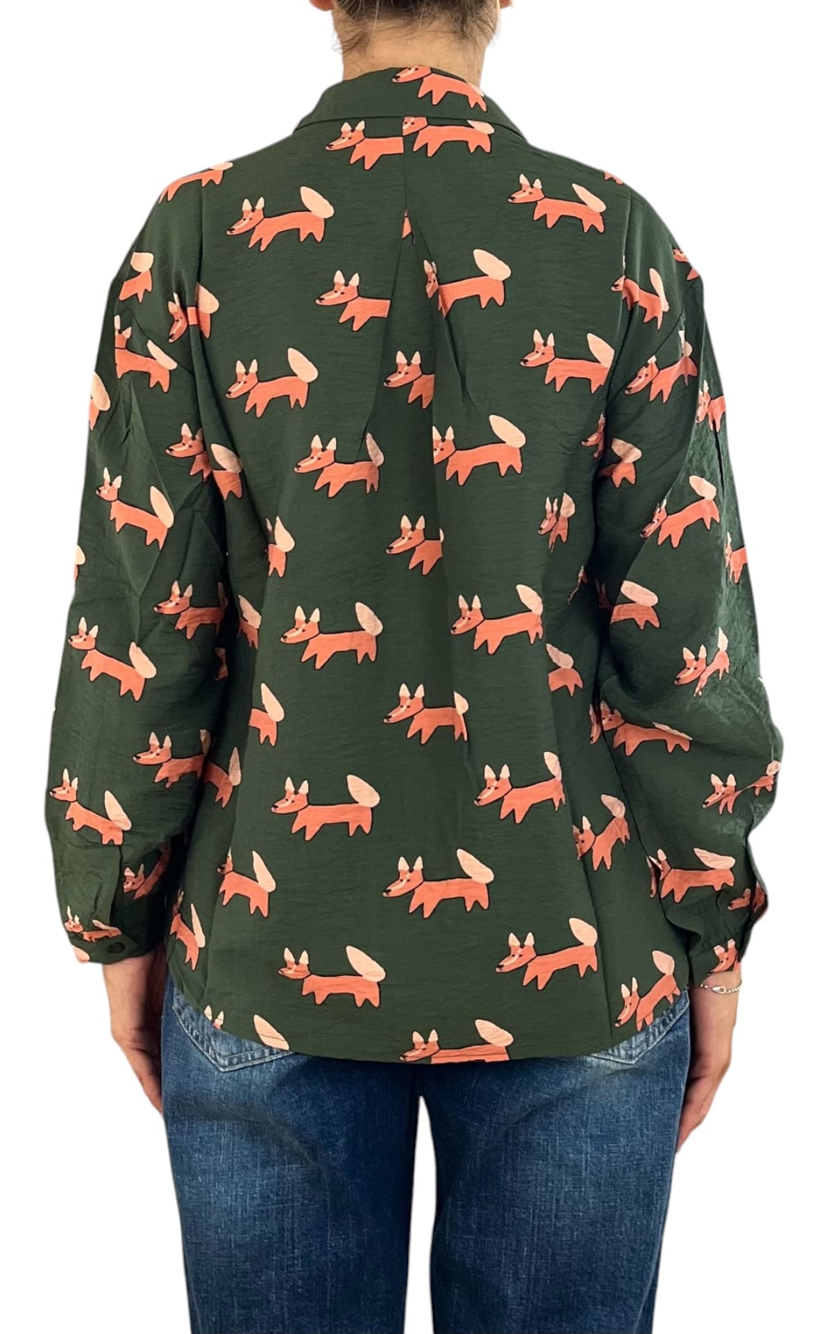 Compañia Fantastica - Camicia volpe - Verde