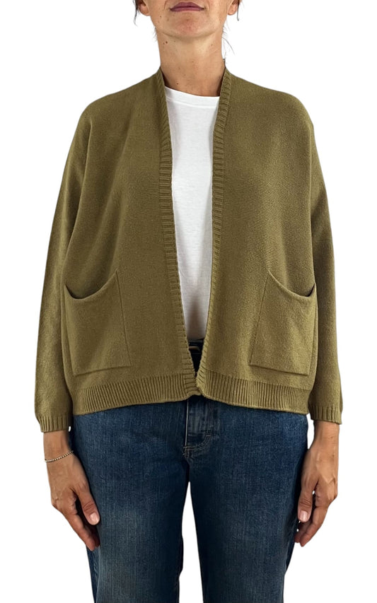 Initial - Cardigan corto - Olio