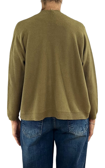 Initial - Cardigan corto - Olio