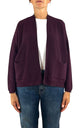 Initial - Cardigan corto - Vino