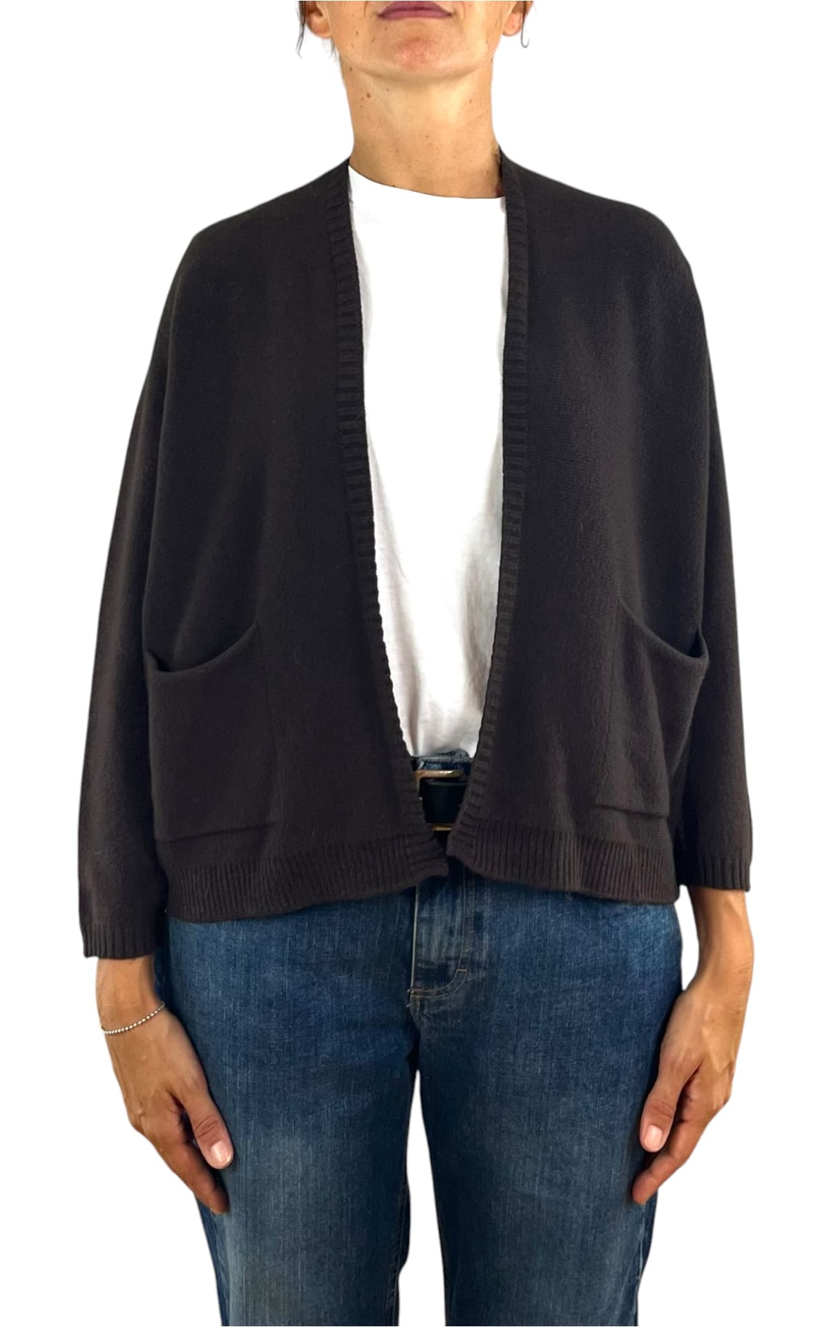 Initial - Cardigan corto - Moro