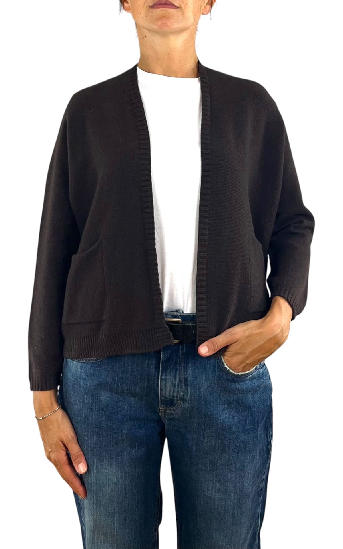 Initial - Cardigan corto - Moro