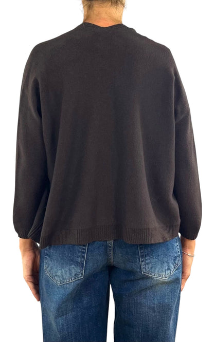 Initial - Cardigan corto - Moro