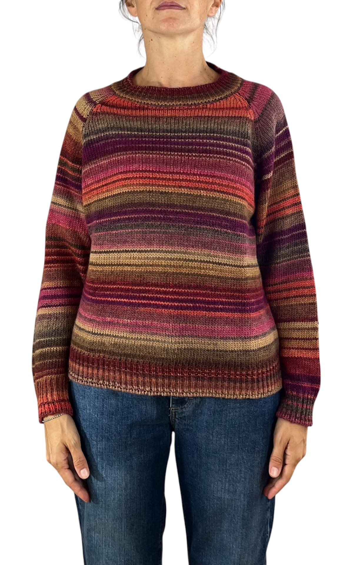 Flaminia G. - Maglia sfumata - Magenta