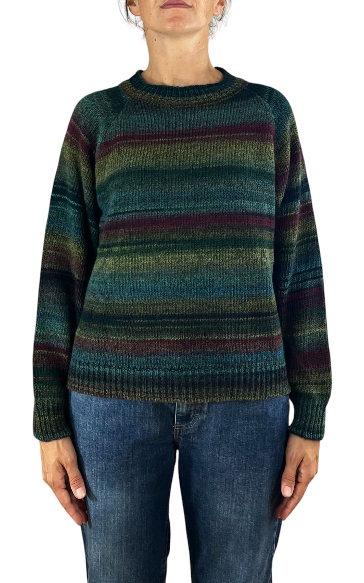 Flaminia G. - Maglia sfumata - Verde