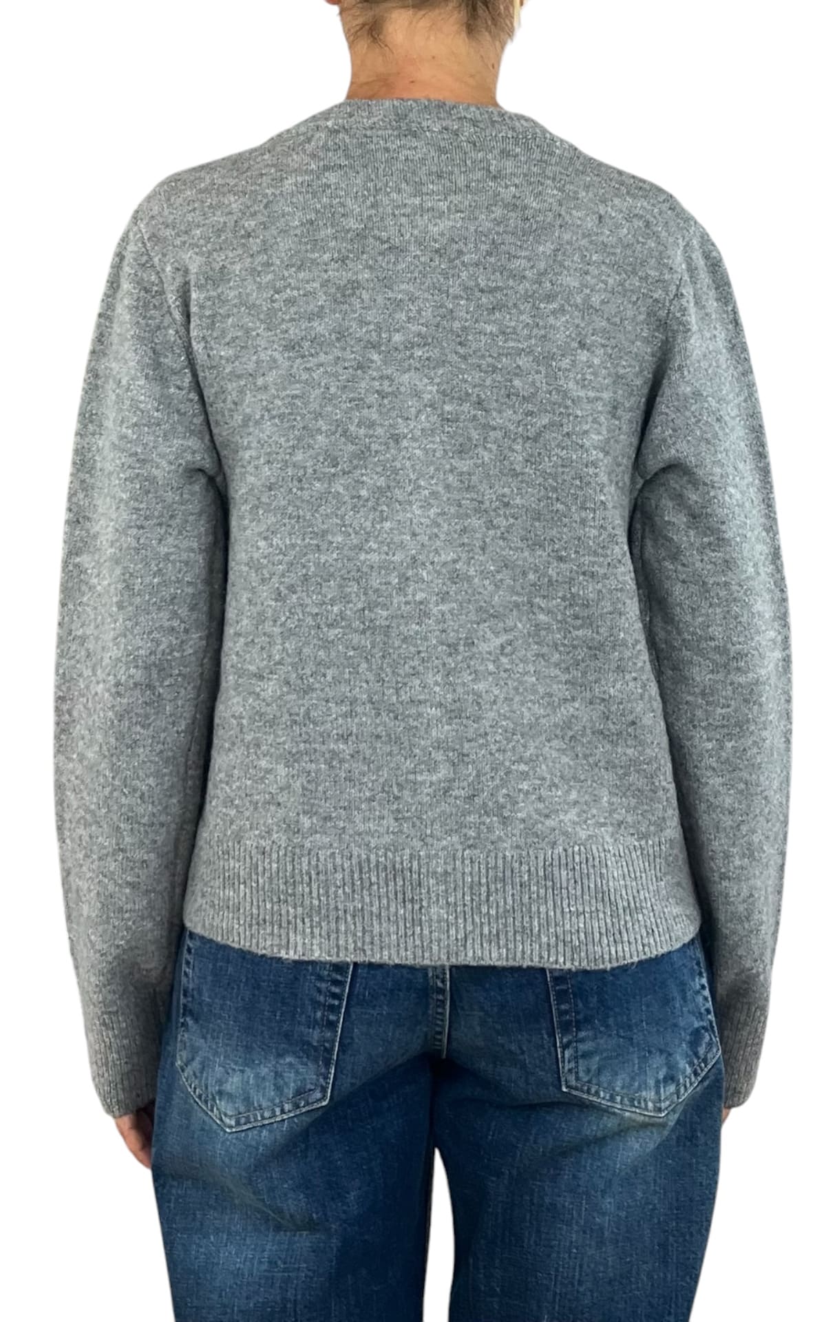 Compañia Fantastica - Cardigan bottoni velluto - Grigio