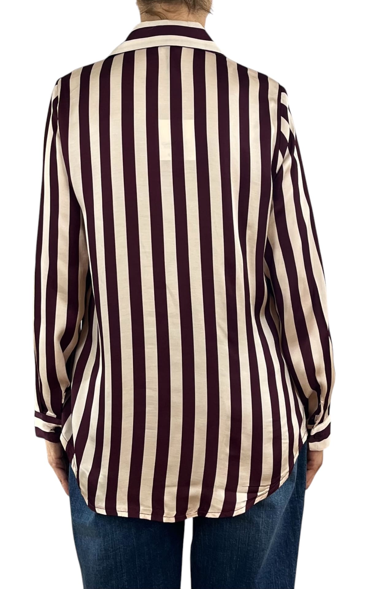 Off-On - Camicia a righe - Burro