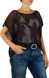 Initial - Gilet traforato - Moro