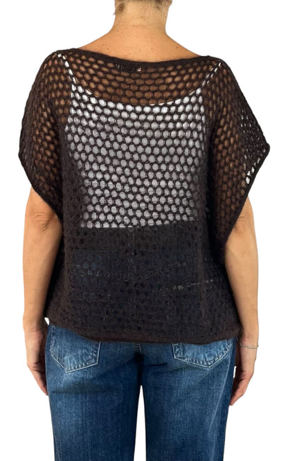 Initial - Gilet traforato - Moro