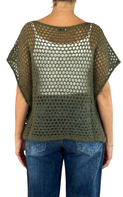 Initial - Gilet traforato - Verde