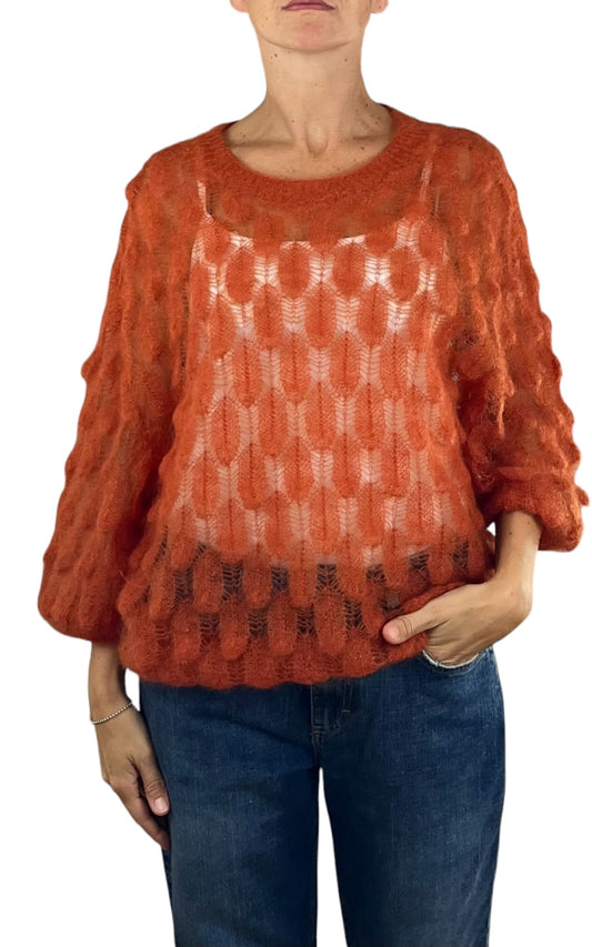 Off-on - Maglia pavone- Zucca
