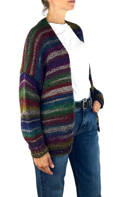 Susan Di - Cardigan sfumato - Multicolor
