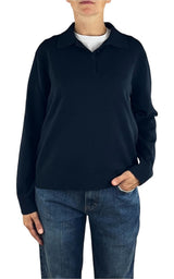 Initial - Polo in maglia - Blu