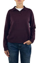 Initial - Polo in maglia - Vino